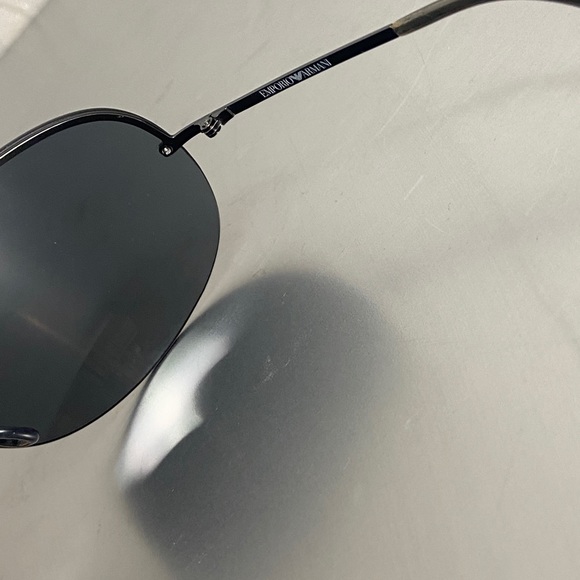 Emporio Armani 9297/S Shield Sunglasses Unisex - Picture 2 of 9